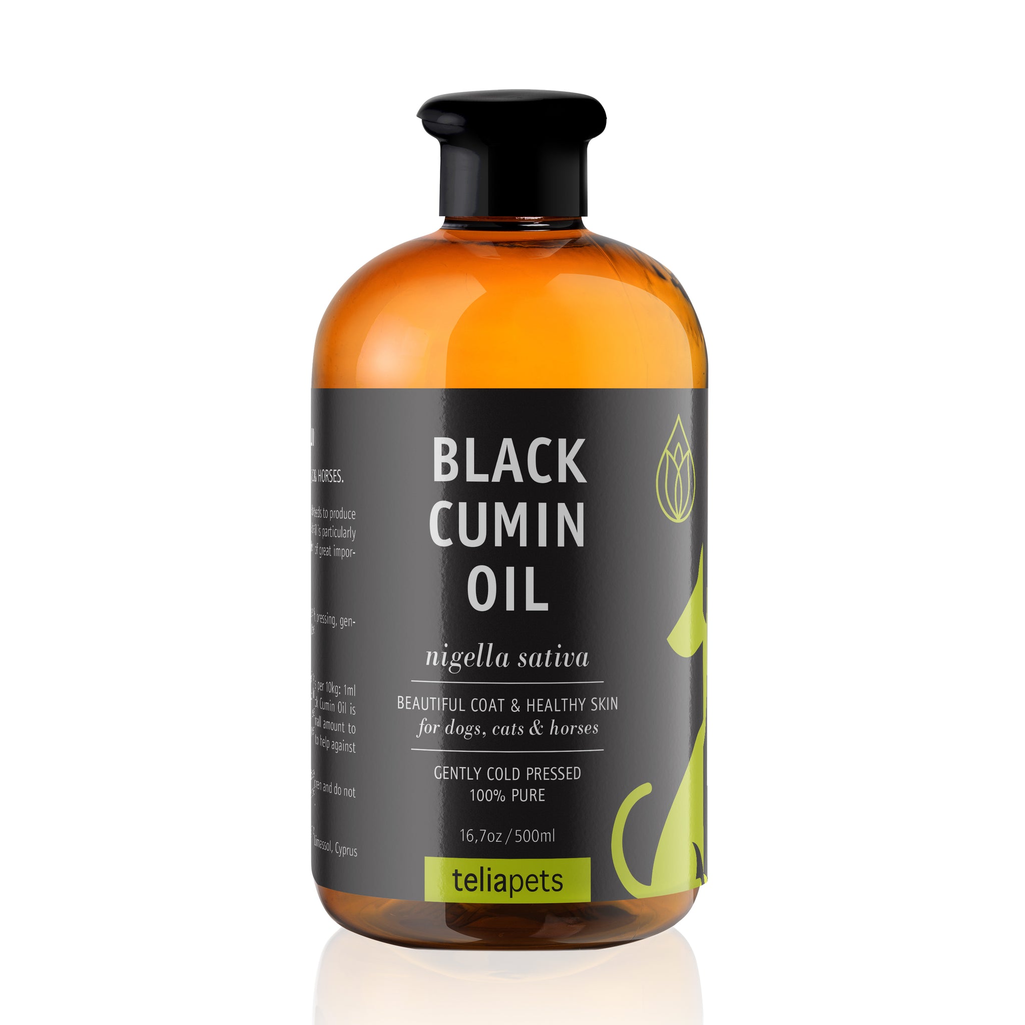 TeliaPets Black Cumin (Nigella Sativa) Oil