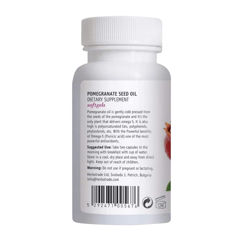 Pomegranate Seed Oil Liquid Softgels